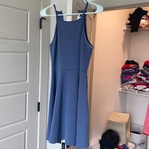 Blue boutique dress